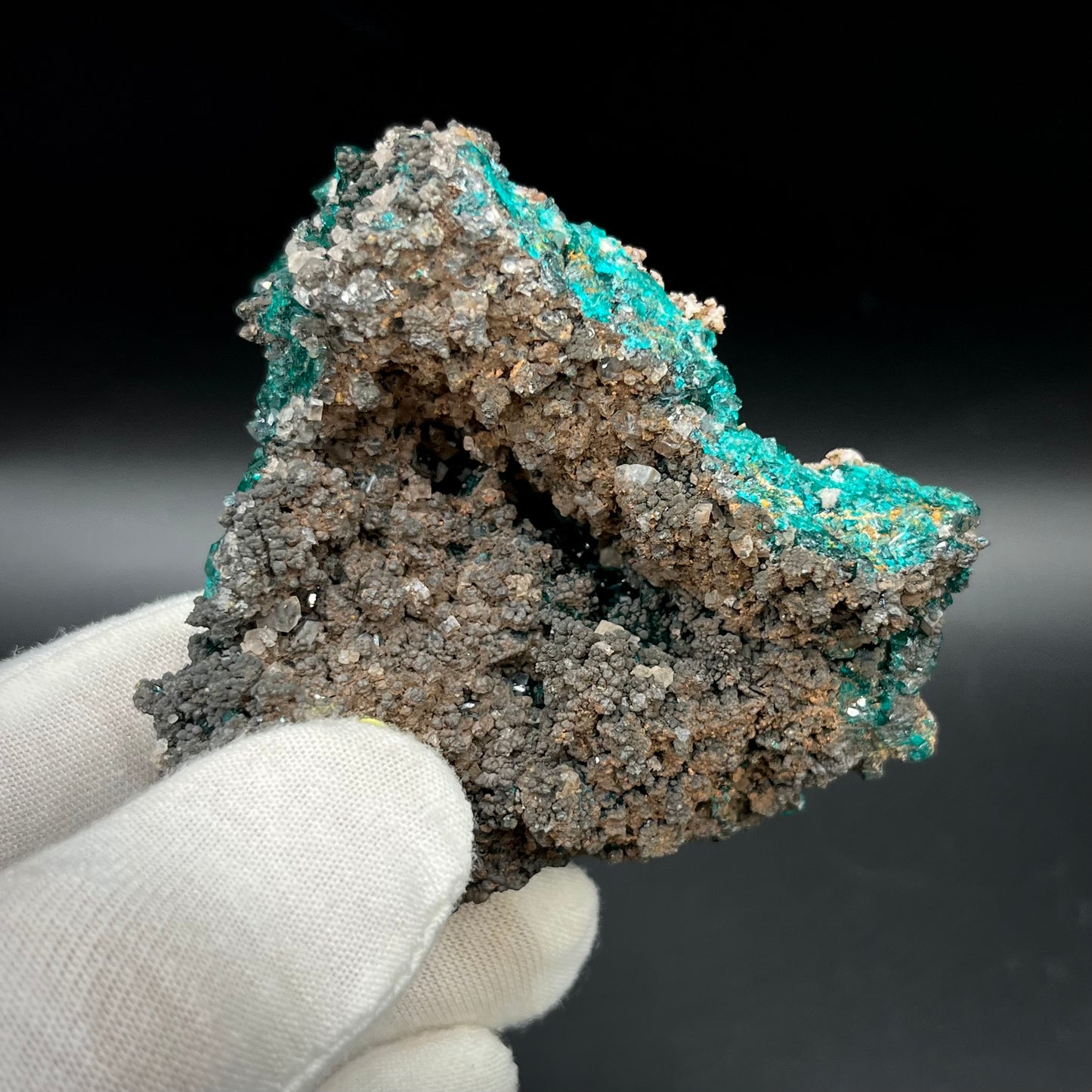 Natural Namibian Dioptase Crystal - Collector-Grade Specimen