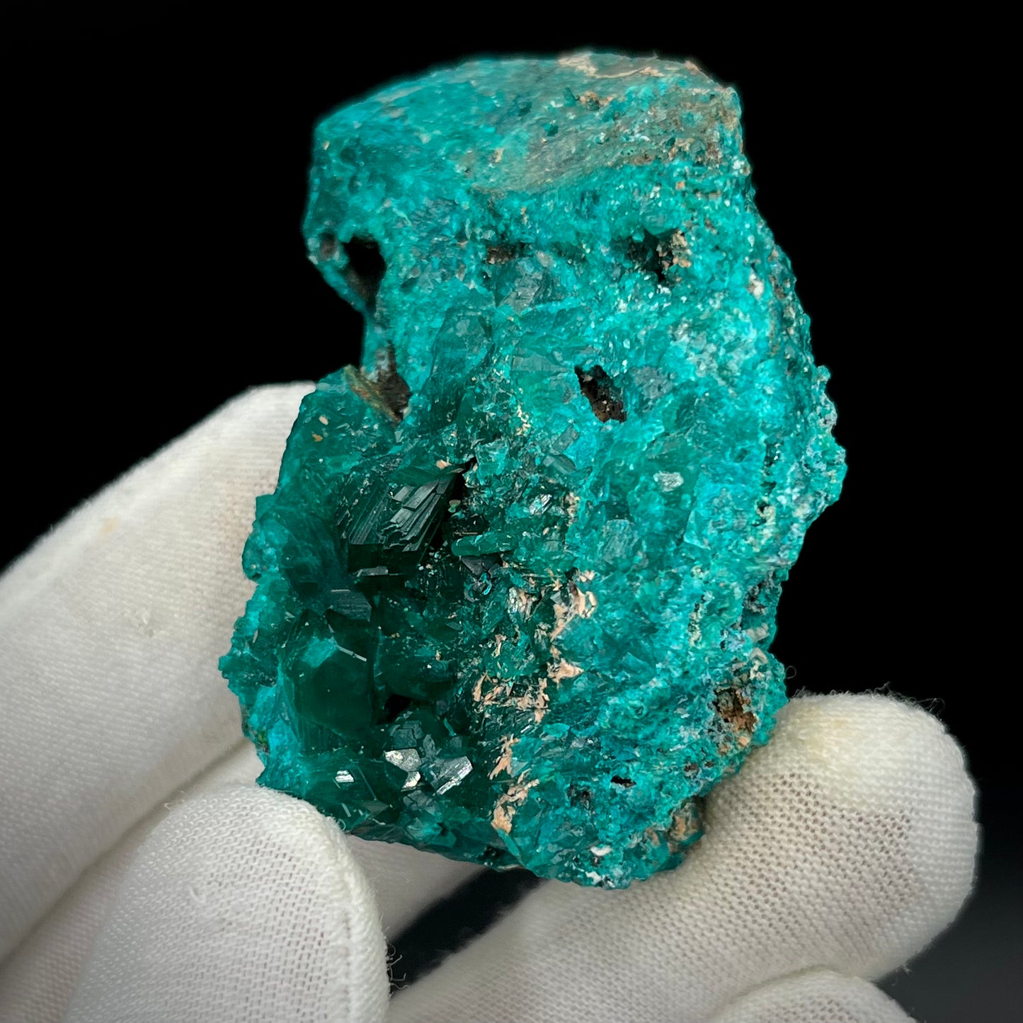 Natural Namibian Dioptase Crystal - Collector-Grade Specimen