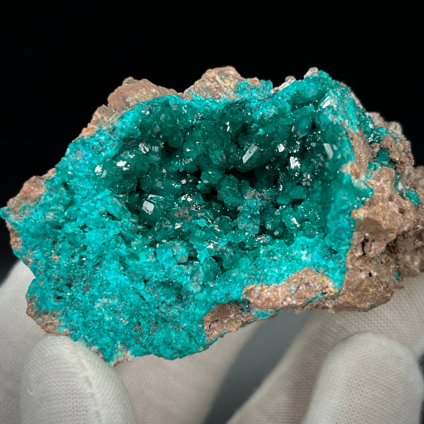 Natural Namibian Dioptase Crystal - Collector-Grade Specimen