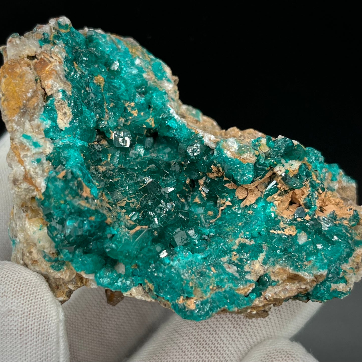 Natural Namibian Dioptase Crystal - Collector-Grade Specimen