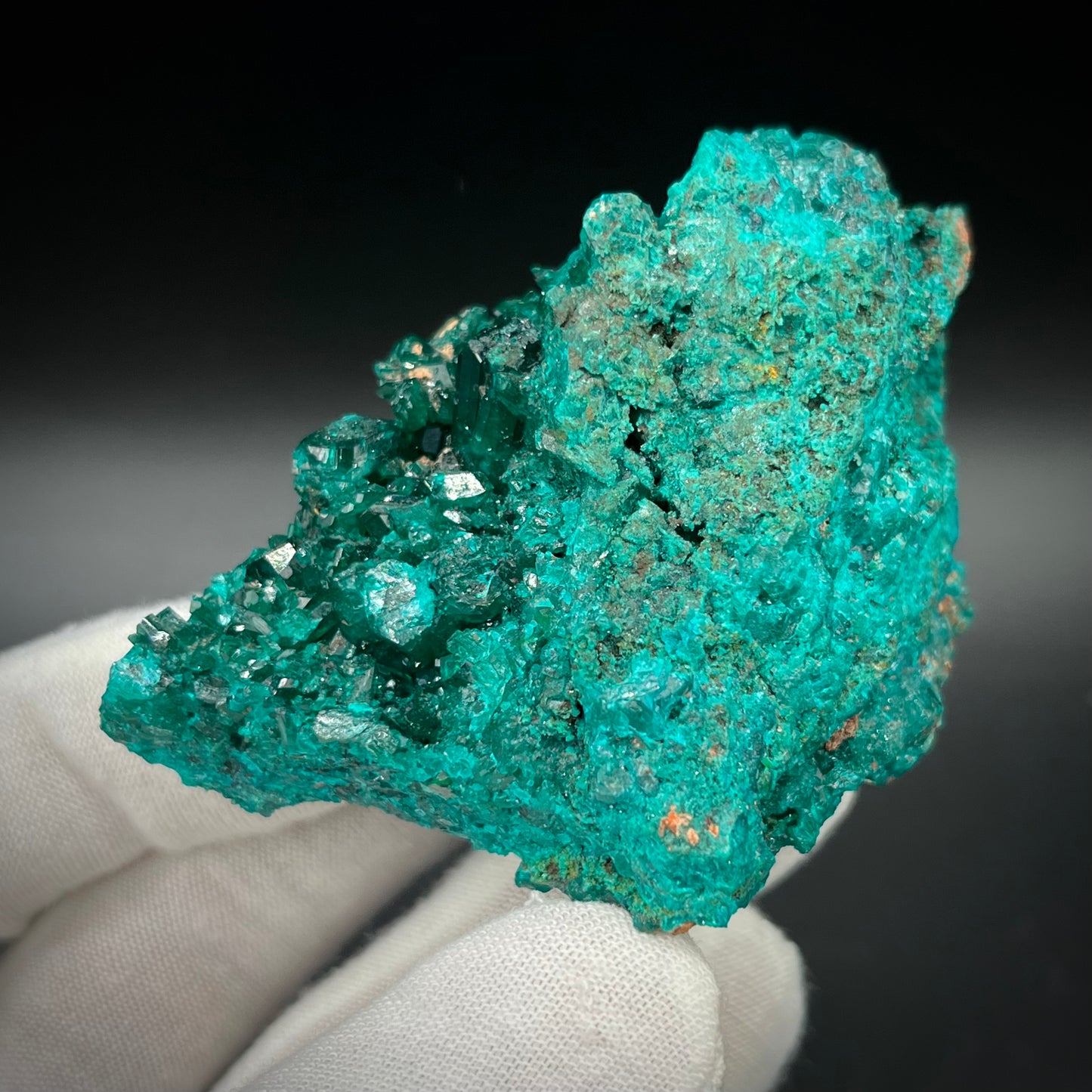 Natural Namibian Dioptase Crystal - Collector-Grade Specimen