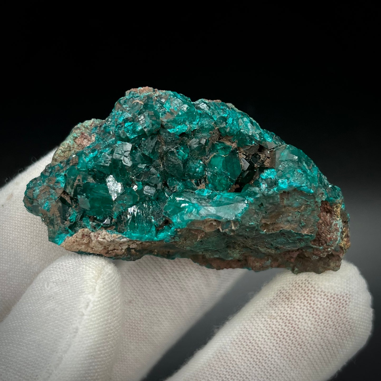 Natural Namibian Dioptase Crystal - Collector-Grade Specimen