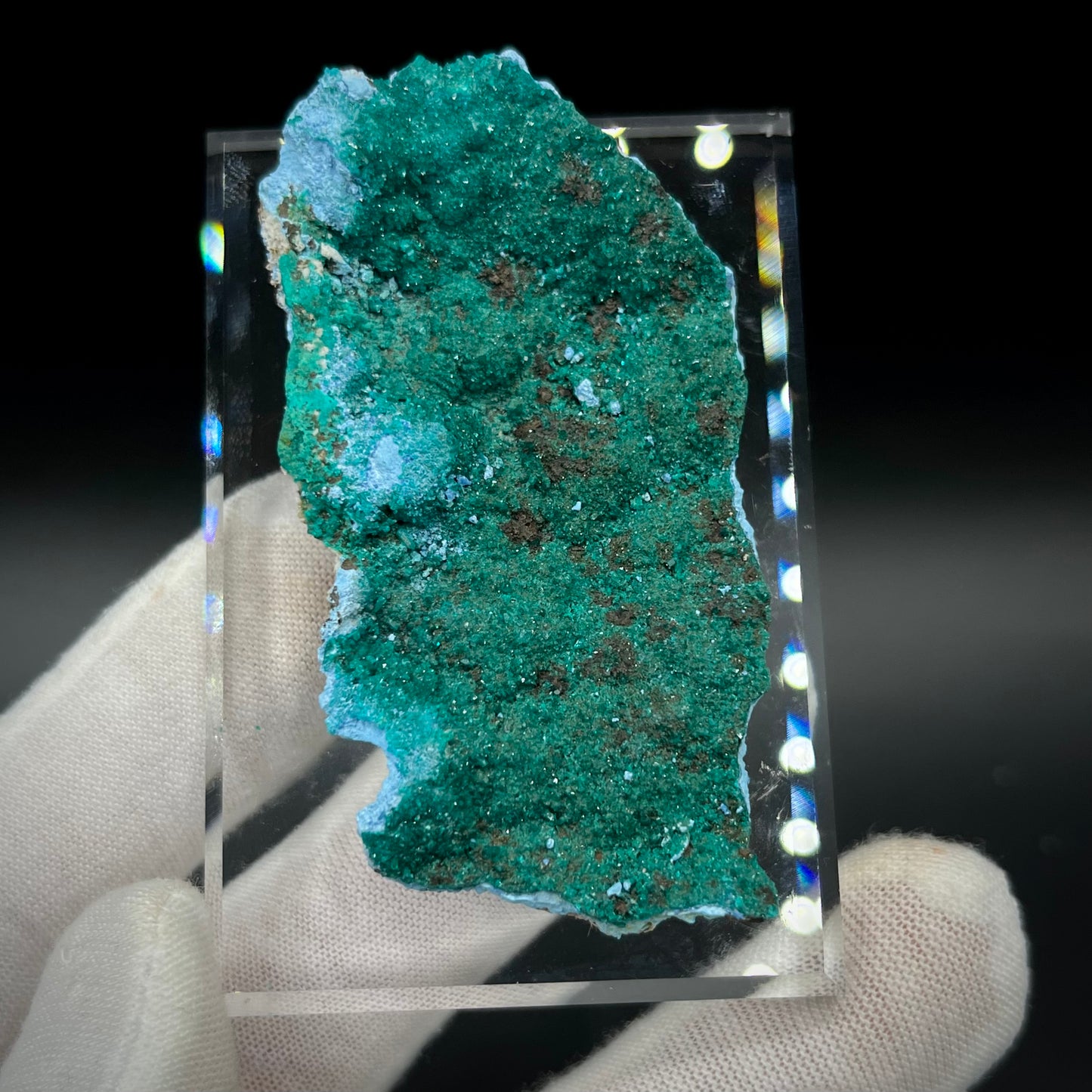 Natural Namibian Dioptase Crystal - Collector-Grade Specimen