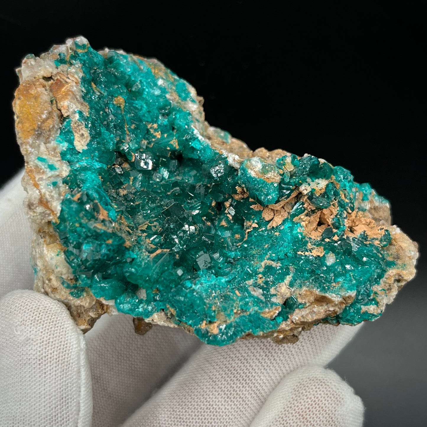 Natural Namibian Dioptase Crystal - Collector-Grade Specimen
