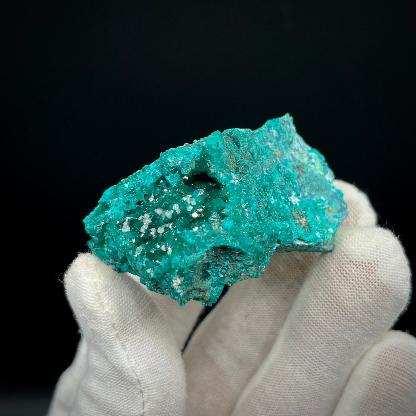 Natural Namibian Dioptase Crystal - Collector-Grade Specimen