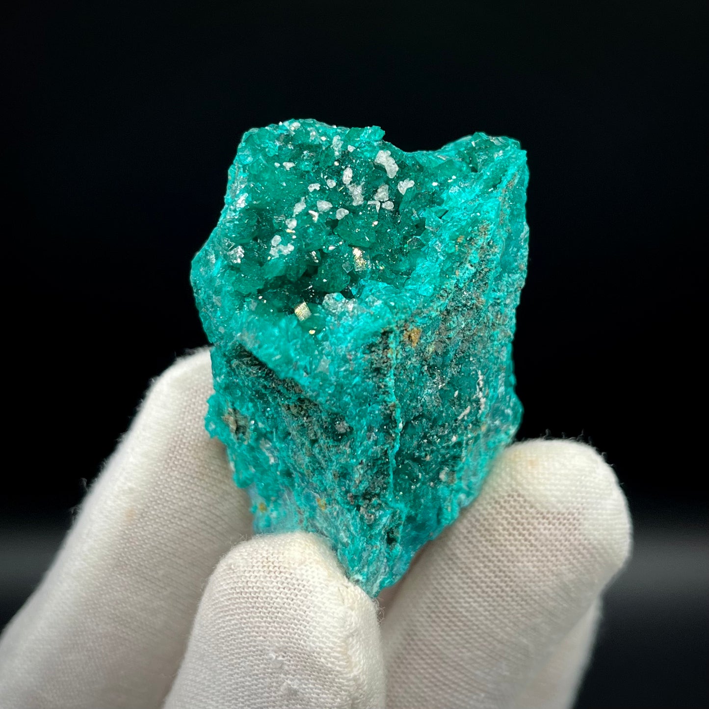 Natural Namibian Dioptase Crystal - Collector-Grade Specimen