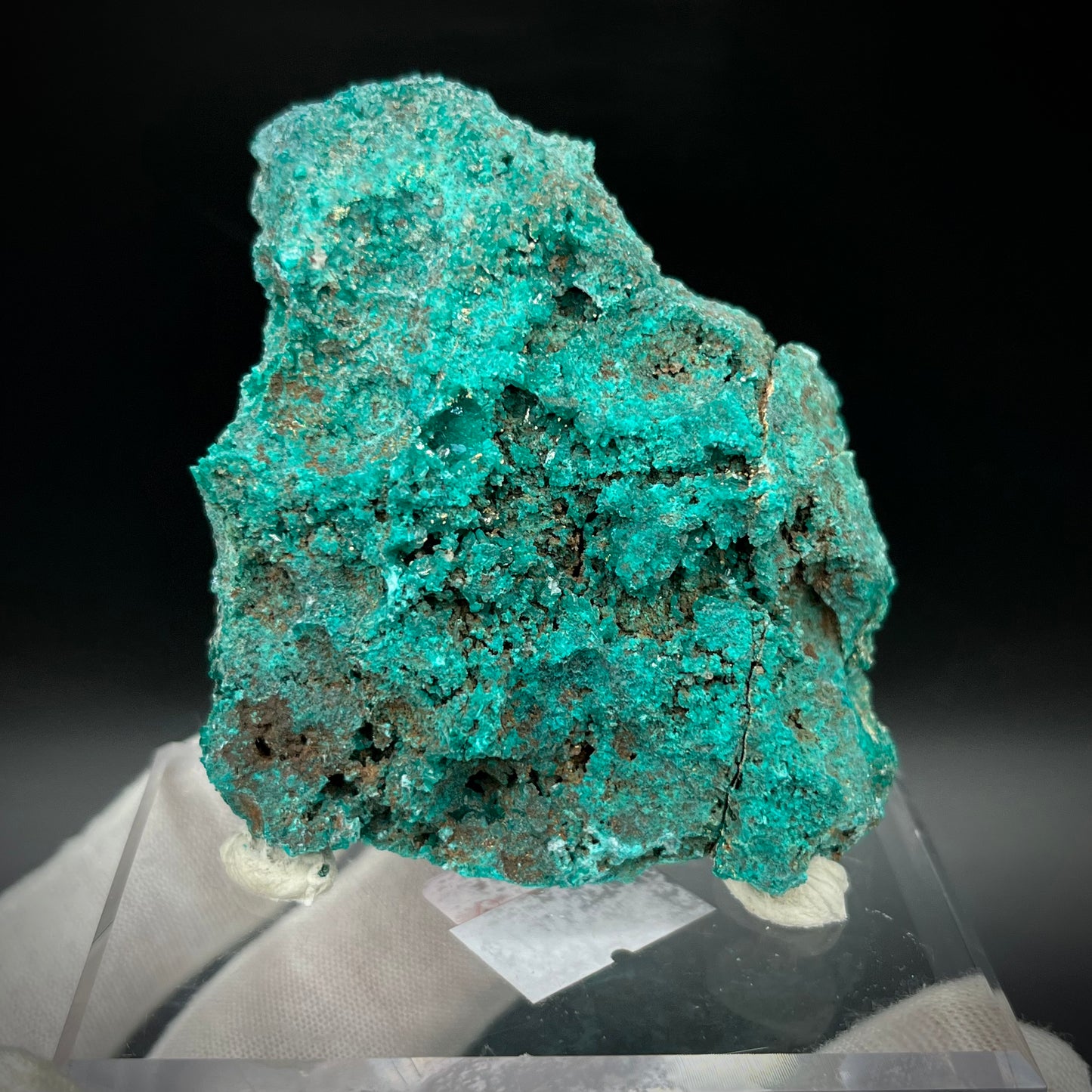 Natural Namibian Dioptase Crystal - Collector-Grade Specimen