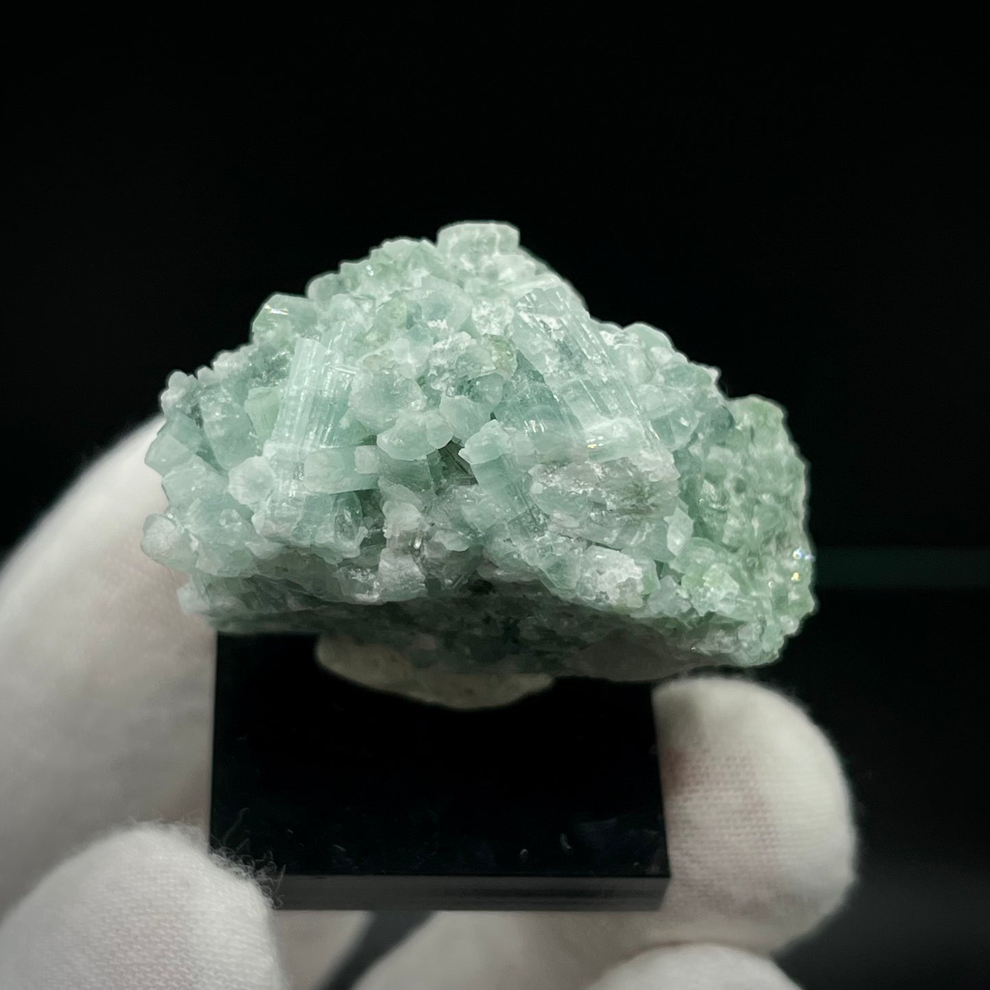 Natural Blue-Green Tourmaline on Quartz - Skardu, Pakistan Specimen