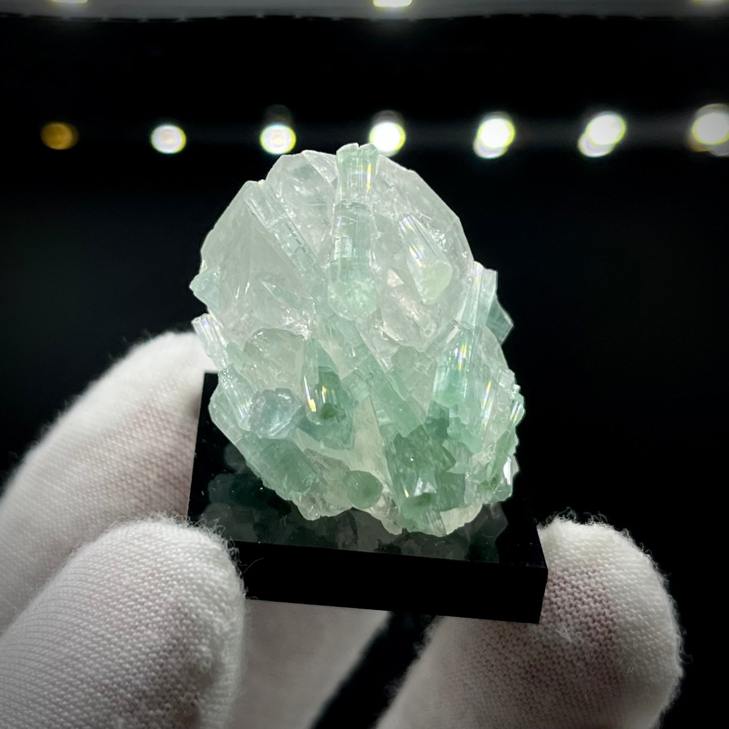 Natural Blue-Green Tourmaline on Quartz - Skardu, Pakistan Specimen