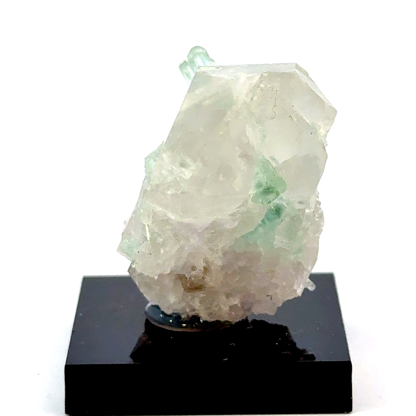 Natural Blue-Green Tourmaline on Quartz - Skardu, Pakistan Specimen