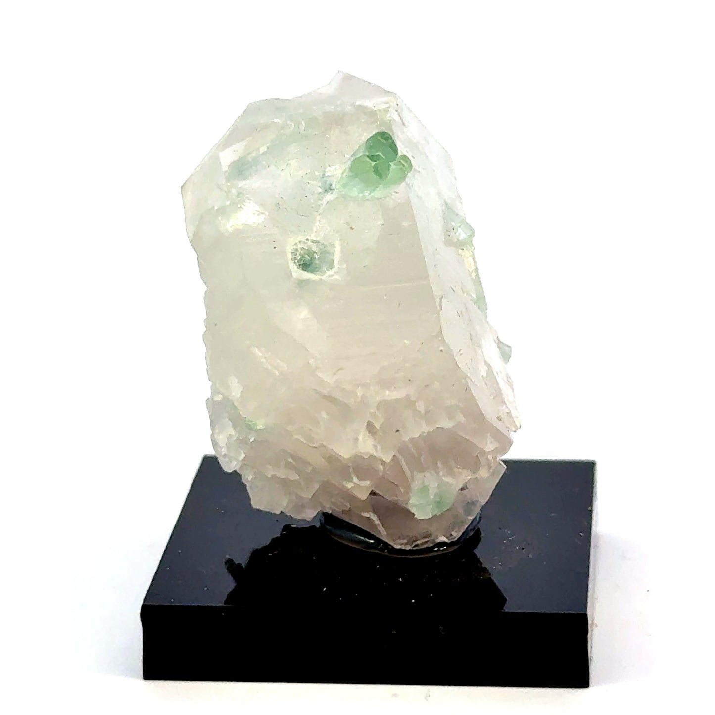 Natural Blue-Green Tourmaline on Quartz - Skardu, Pakistan Specimen