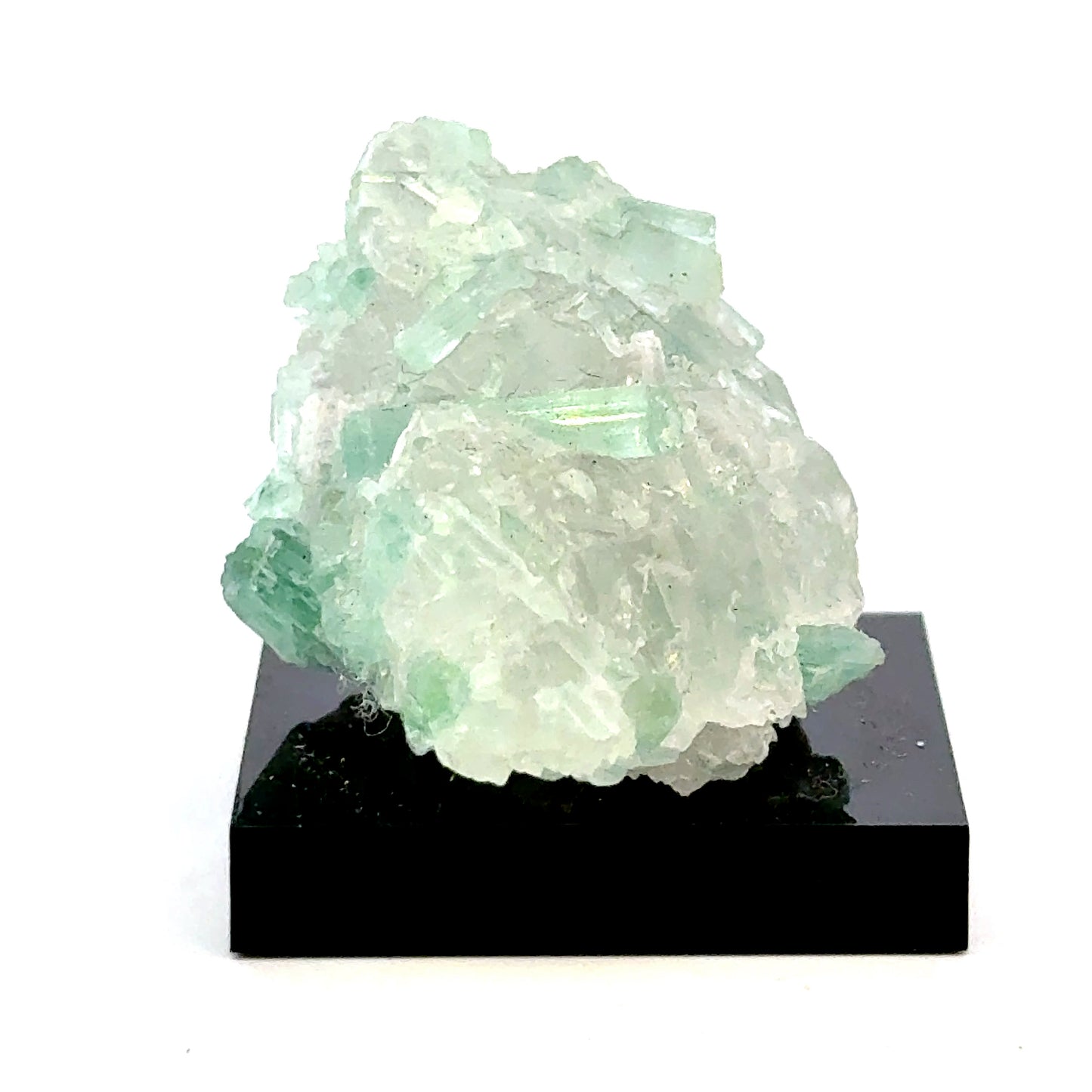 Natural Blue-Green Tourmaline on Quartz - Skardu, Pakistan Specimen