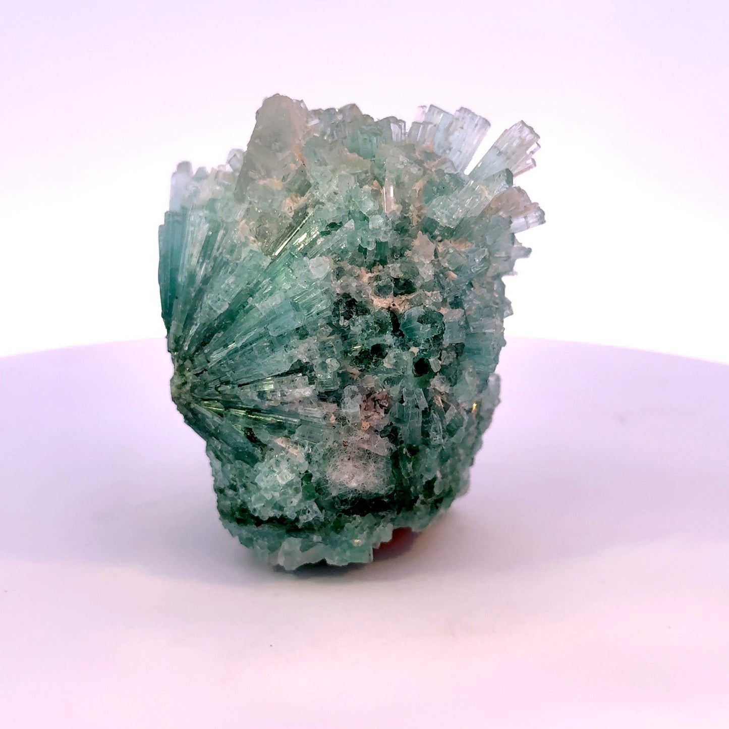 Natural Blue-Green Tourmaline on Quartz - Skardu, Pakistan Specimen