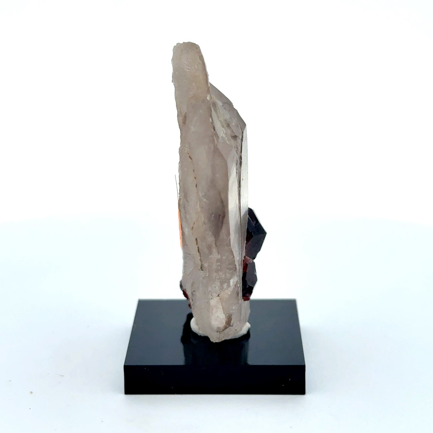 Pakistan Garnet & Black Tourmaline on Matrix - Gilgit Mountain Specimen