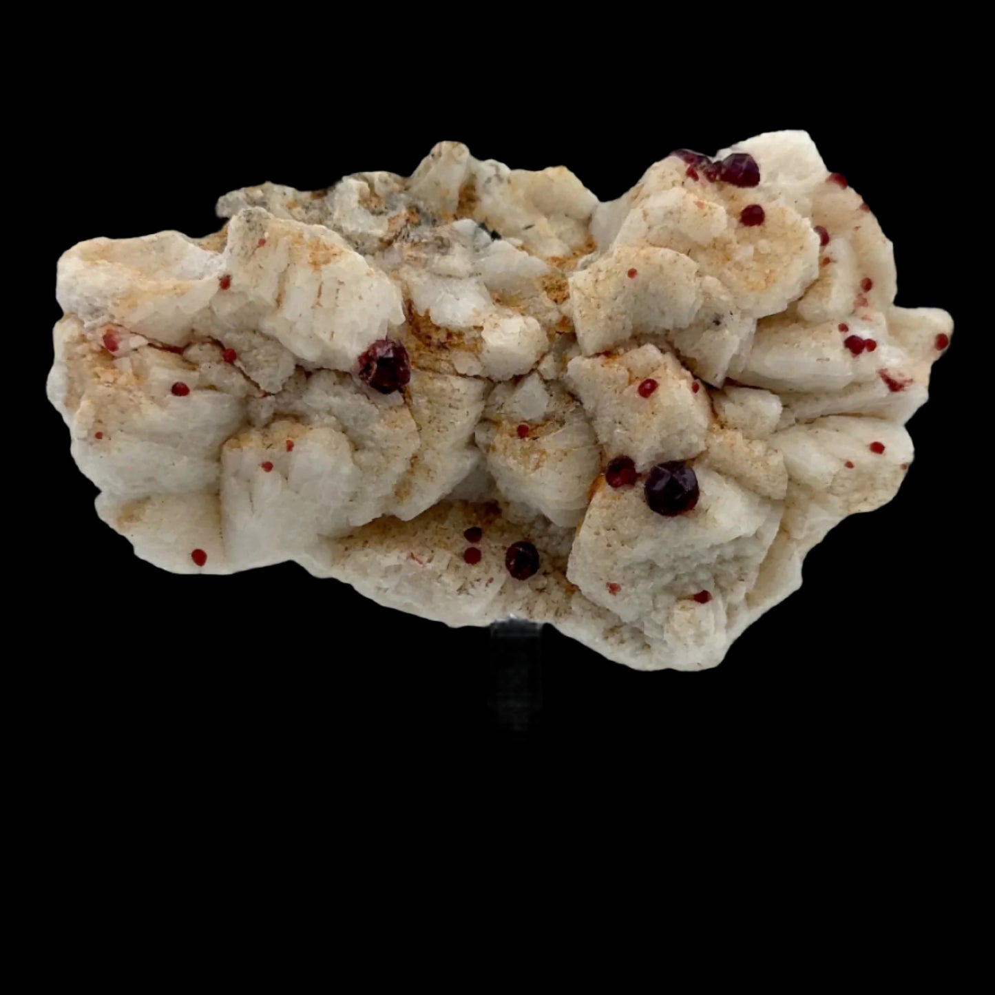 Pakistan Garnet & Black Tourmaline on Matrix - Gilgit Mountain Specimen