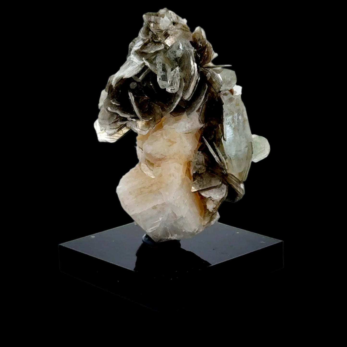 Pakistan Aquamarine Matrix Specimen - Shigar & Nagar Valley -Premium Natural Crystal - 5280 Crystals