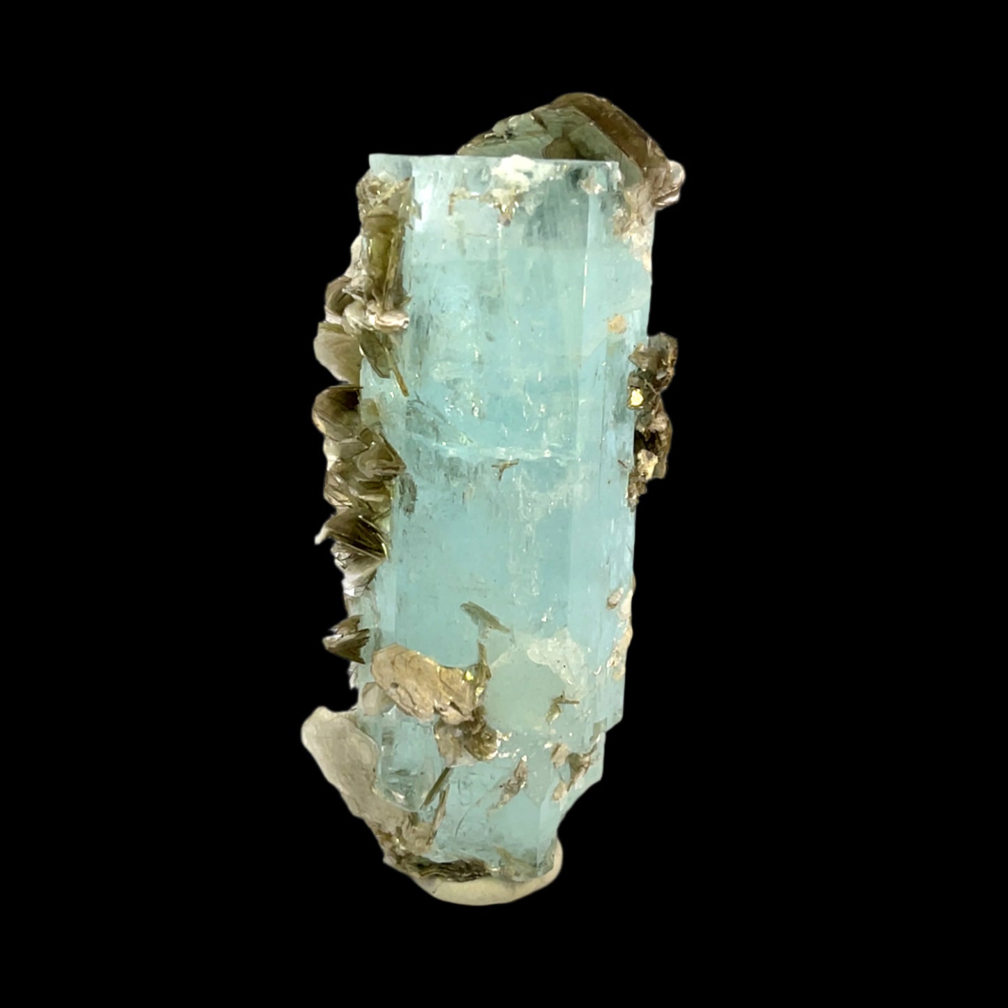 Pakistan Aquamarine Matrix Specimen - Shigar & Nagar Valley -Premium Natural Crystal - 5280 Crystals