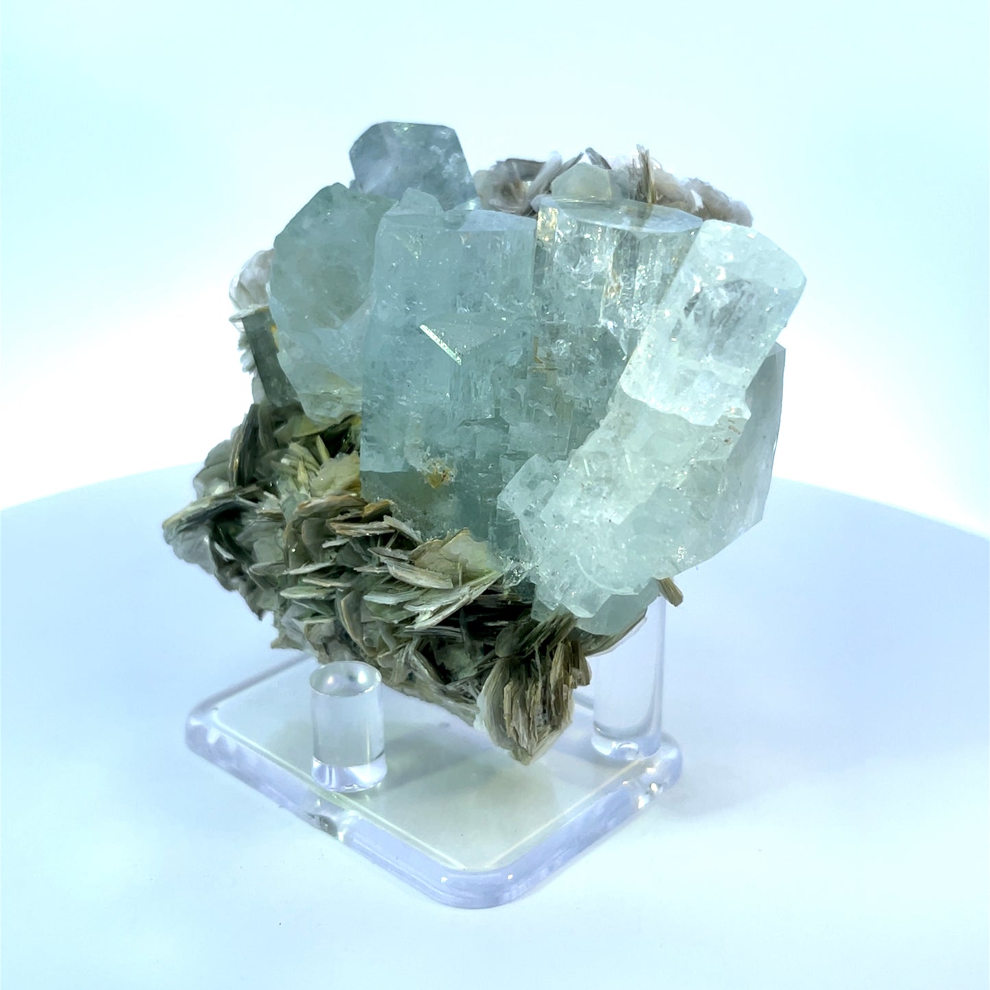 Pakistan Aquamarine Matrix Specimen - Shigar & Nagar Valley -Premium Natural Crystal - 5280 Crystals