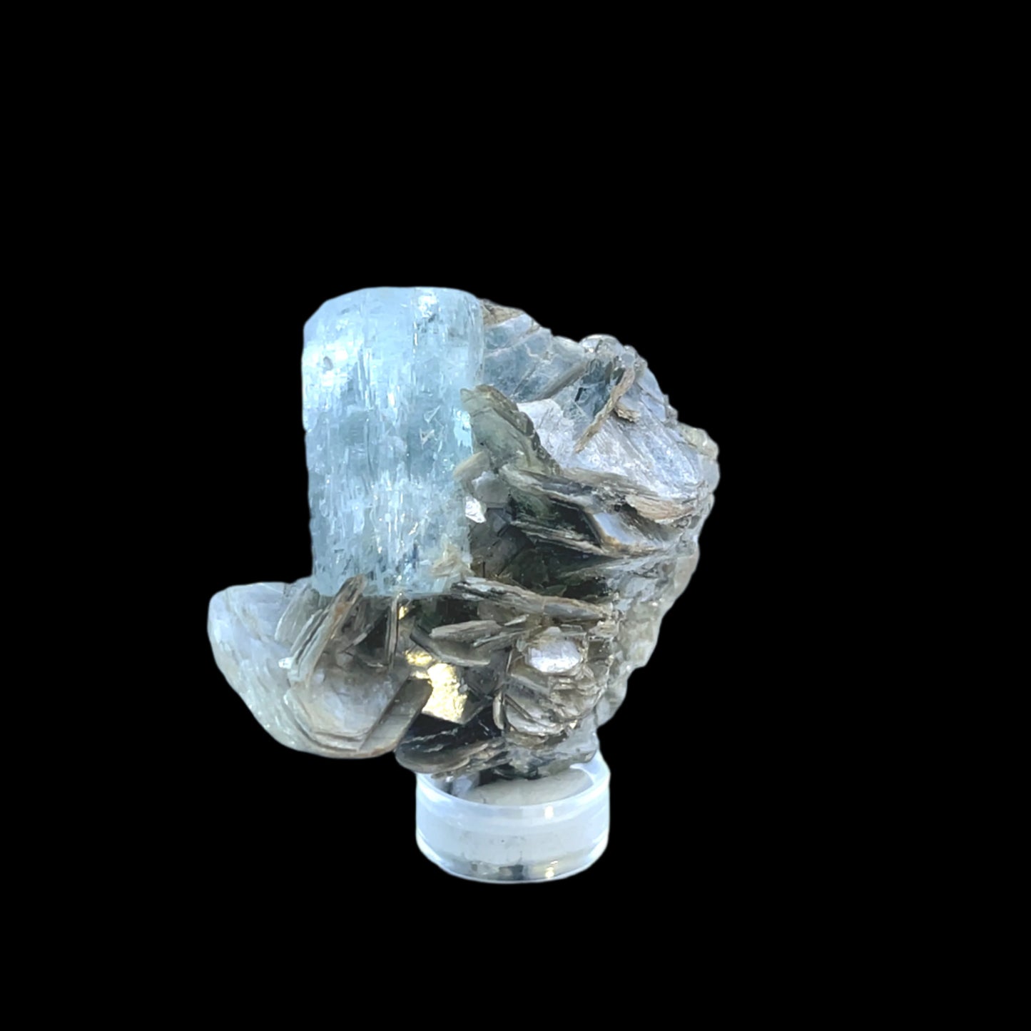 Pakistan Aquamarine Matrix Specimen - Shigar & Nagar Valley -Premium Natural Crystal - 5280 Crystals