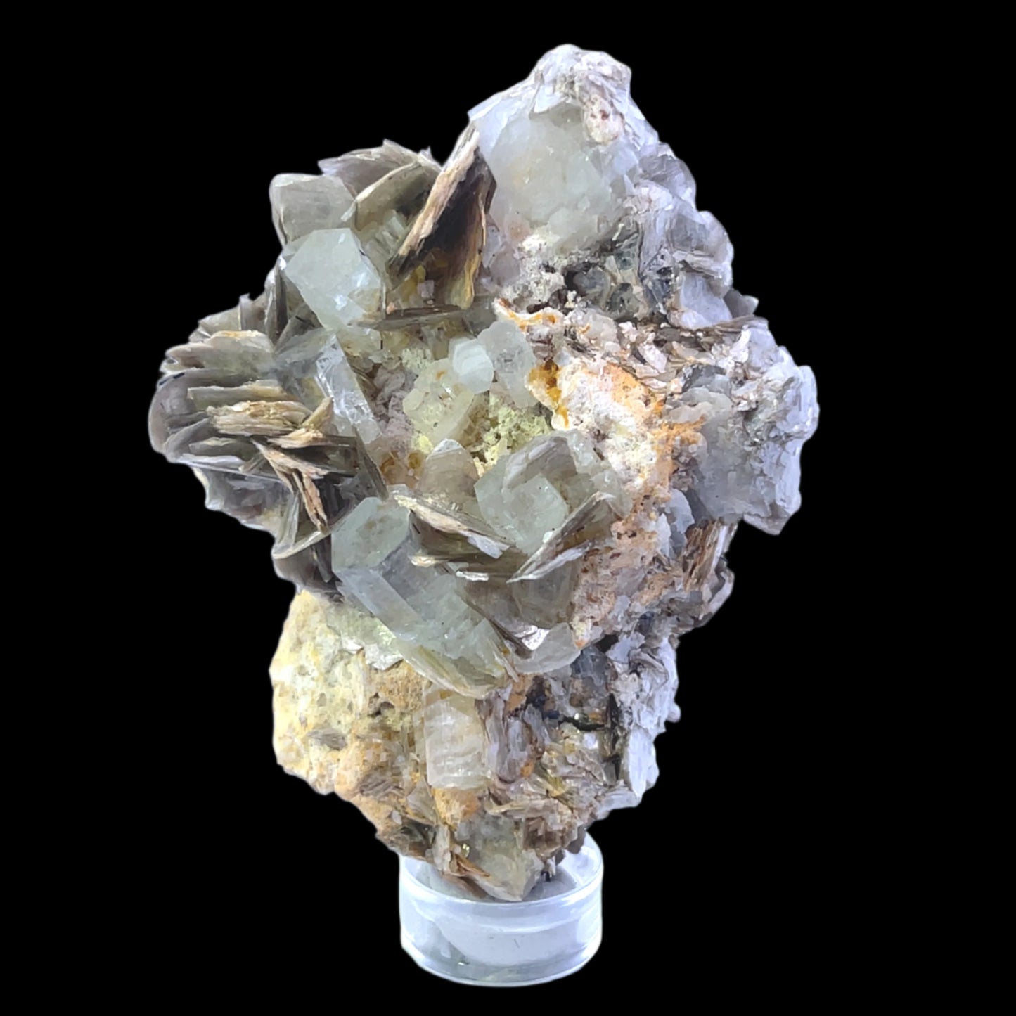 Pakistan Aquamarine Matrix Specimen - Shigar & Nagar Valley -Premium Natural Crystal - 5280 Crystals
