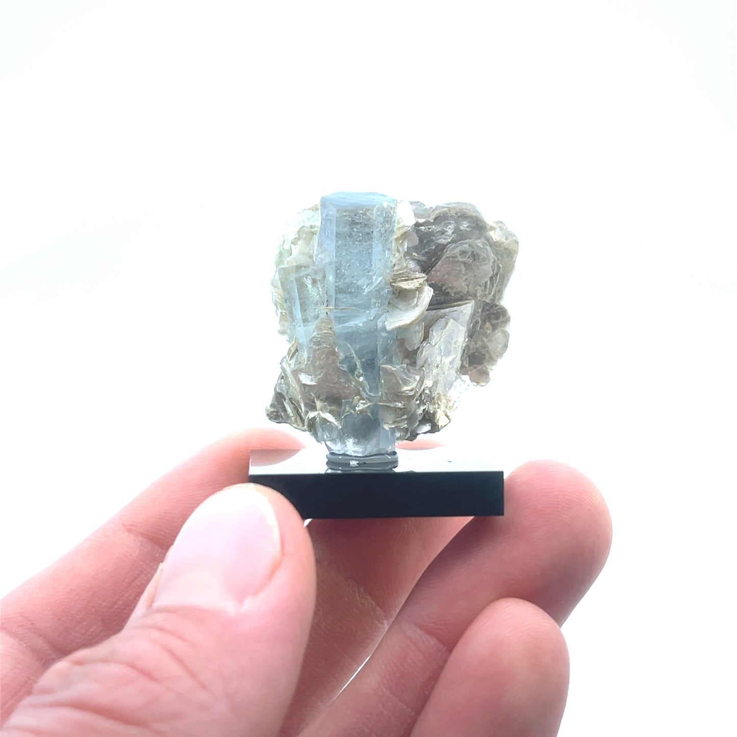 Pakistan Aquamarine Matrix Specimen - Shigar & Nagar Valley -Premium Natural Crystal - 5280 Crystals