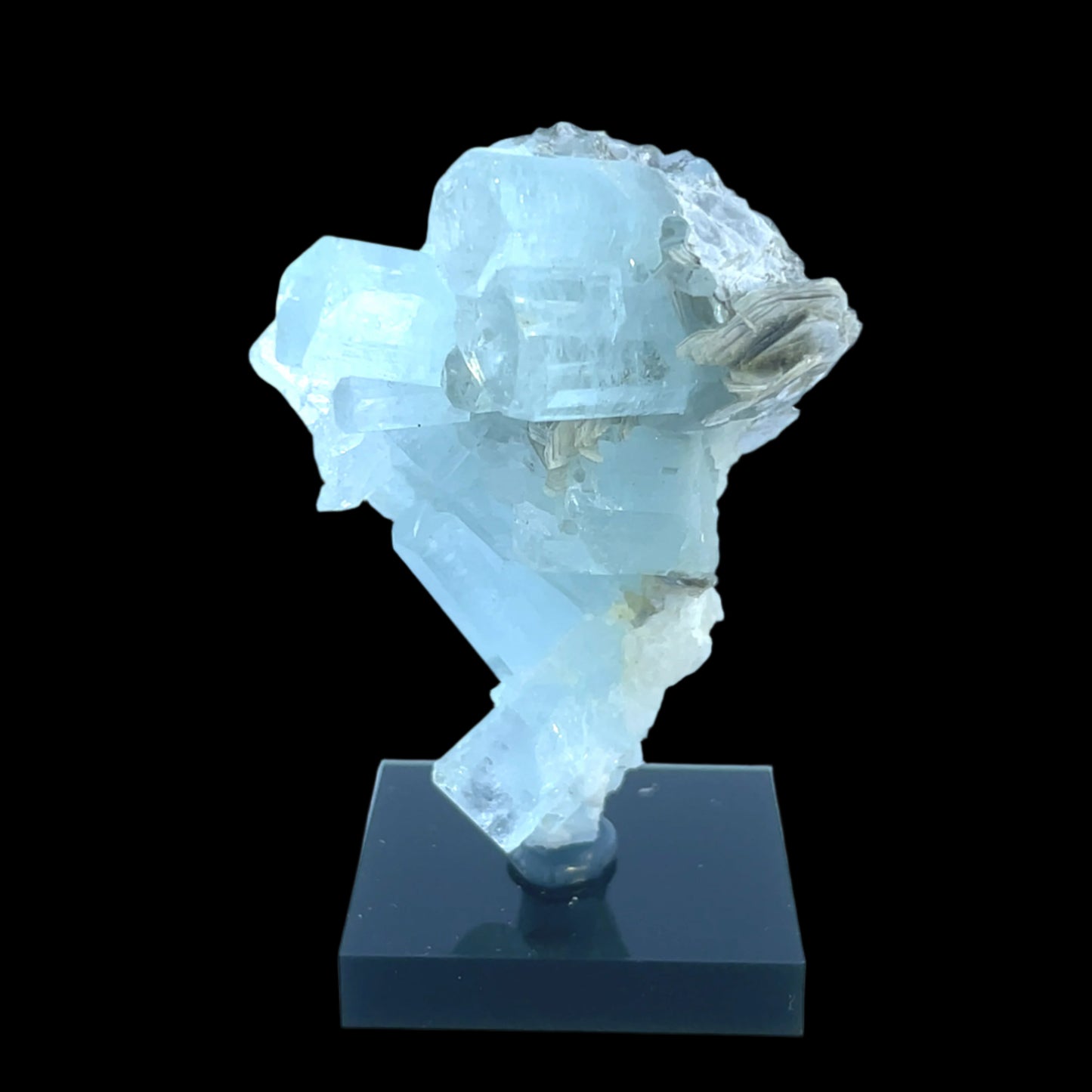 Pakistan Aquamarine Matrix Specimen - Shigar & Nagar Valley -Premium Natural Crystal - 5280 Crystals