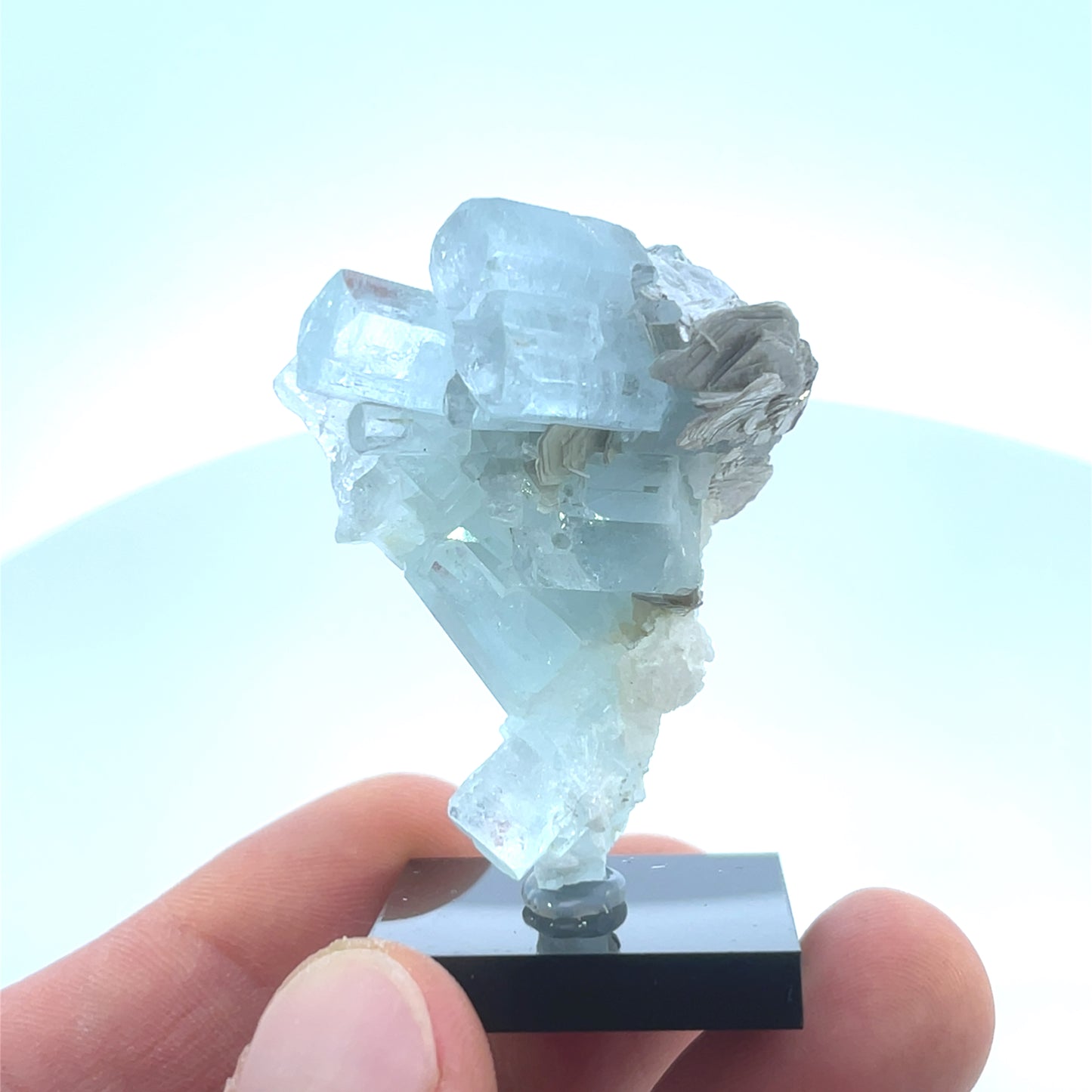 Pakistan Aquamarine Matrix Specimen - Shigar & Nagar Valley -Premium Natural Crystal - 5280 Crystals
