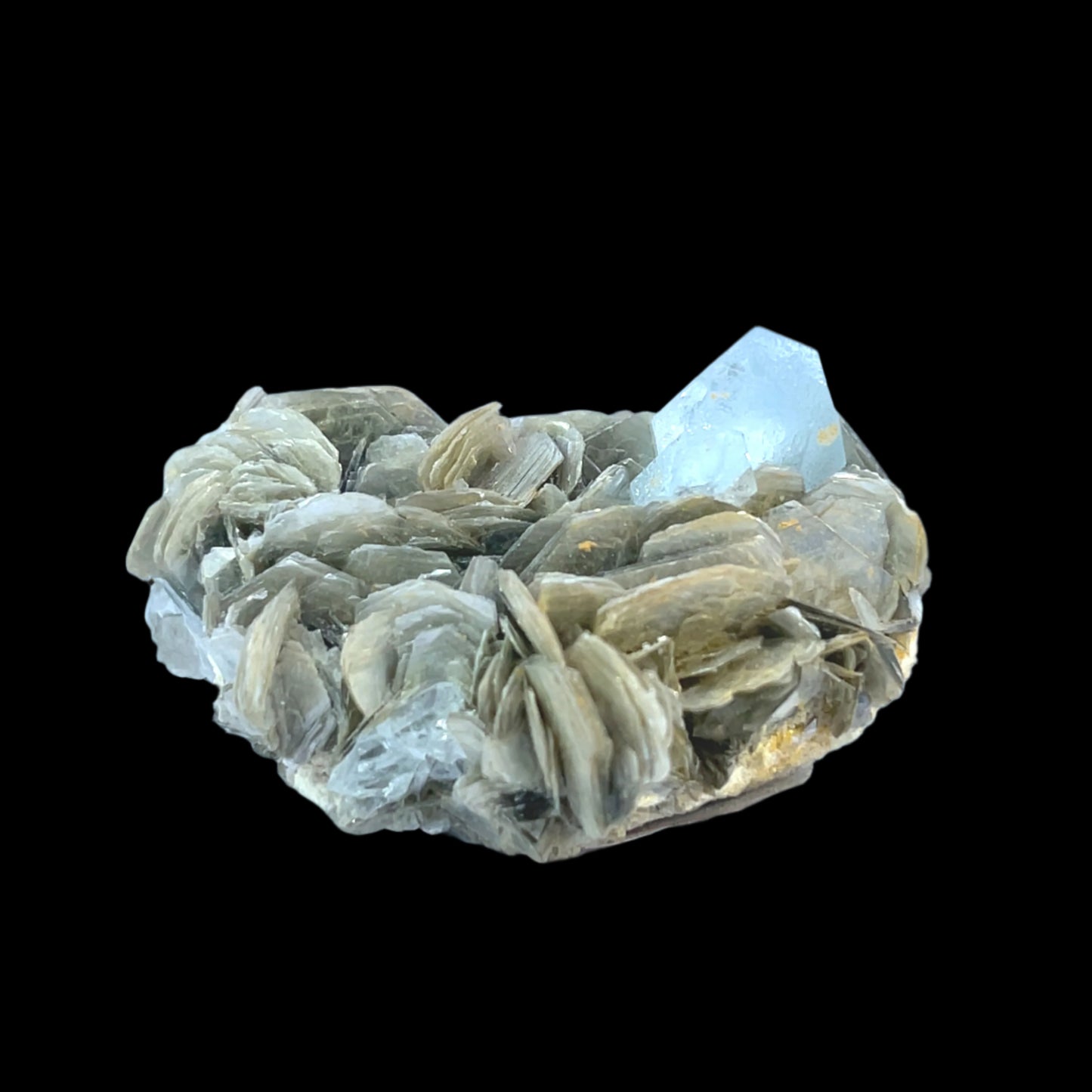 Pakistan Aquamarine Matrix Specimen - Shigar & Nagar Valley -Premium Natural Crystal - 5280 Crystals
