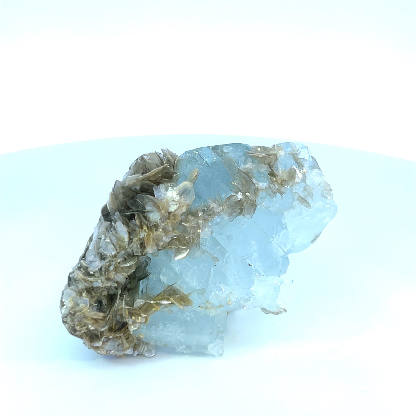 Pakistan Aquamarine Matrix Specimen - Shigar & Nagar Valley -Premium Natural Crystal - 5280 Crystals