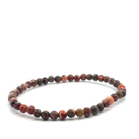 BRECCIATED JASPER BRACELET 4mm