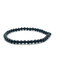 BLACK TOURMALINE BRACELET 4mm