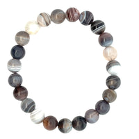 BOTSWANA AGATE BRACELET 8mm