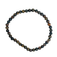 BLUE TIGER EYE BRACELET 4mm
