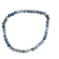 BLUE SPOT JASPER 4mm