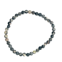 BLACK SILK STONE 4mm