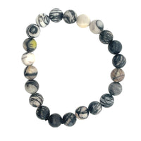 BLACK SILK STONE 8mm