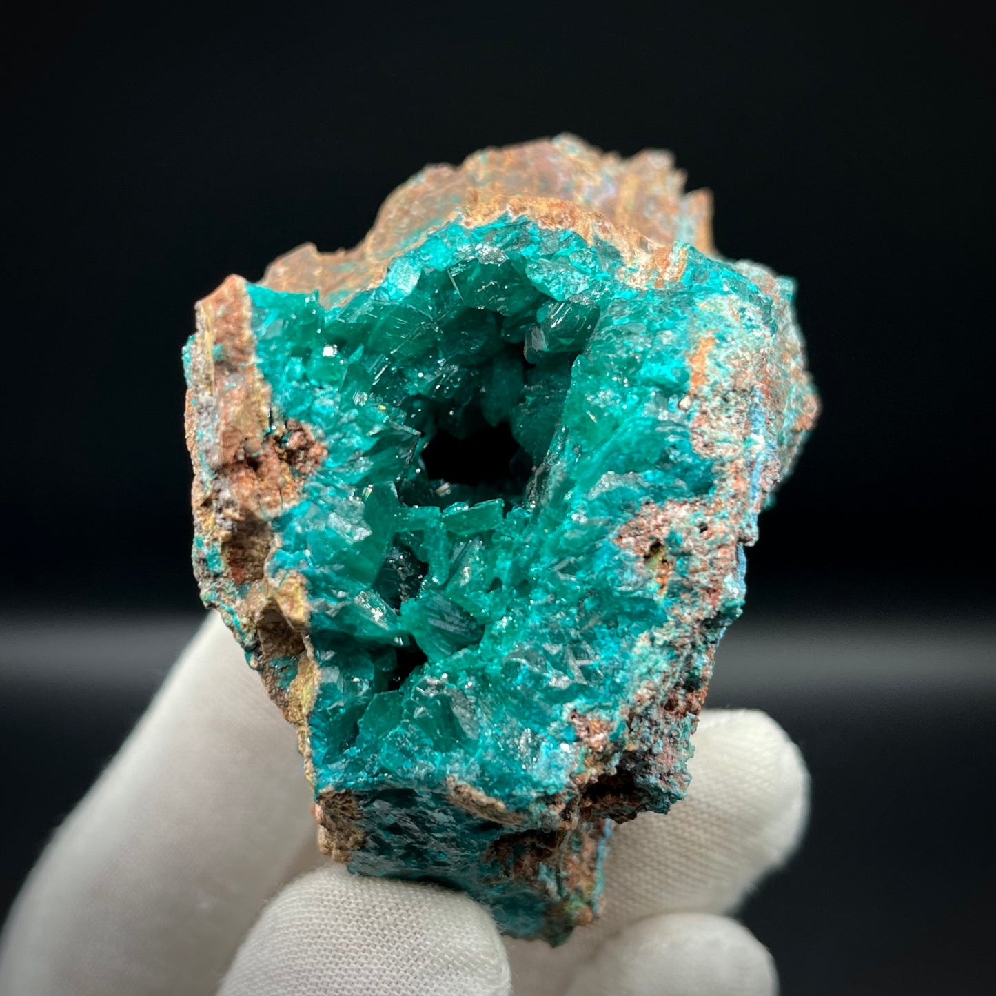 Natural Namibian Dioptase Crystal - Collector-Grade Specimen