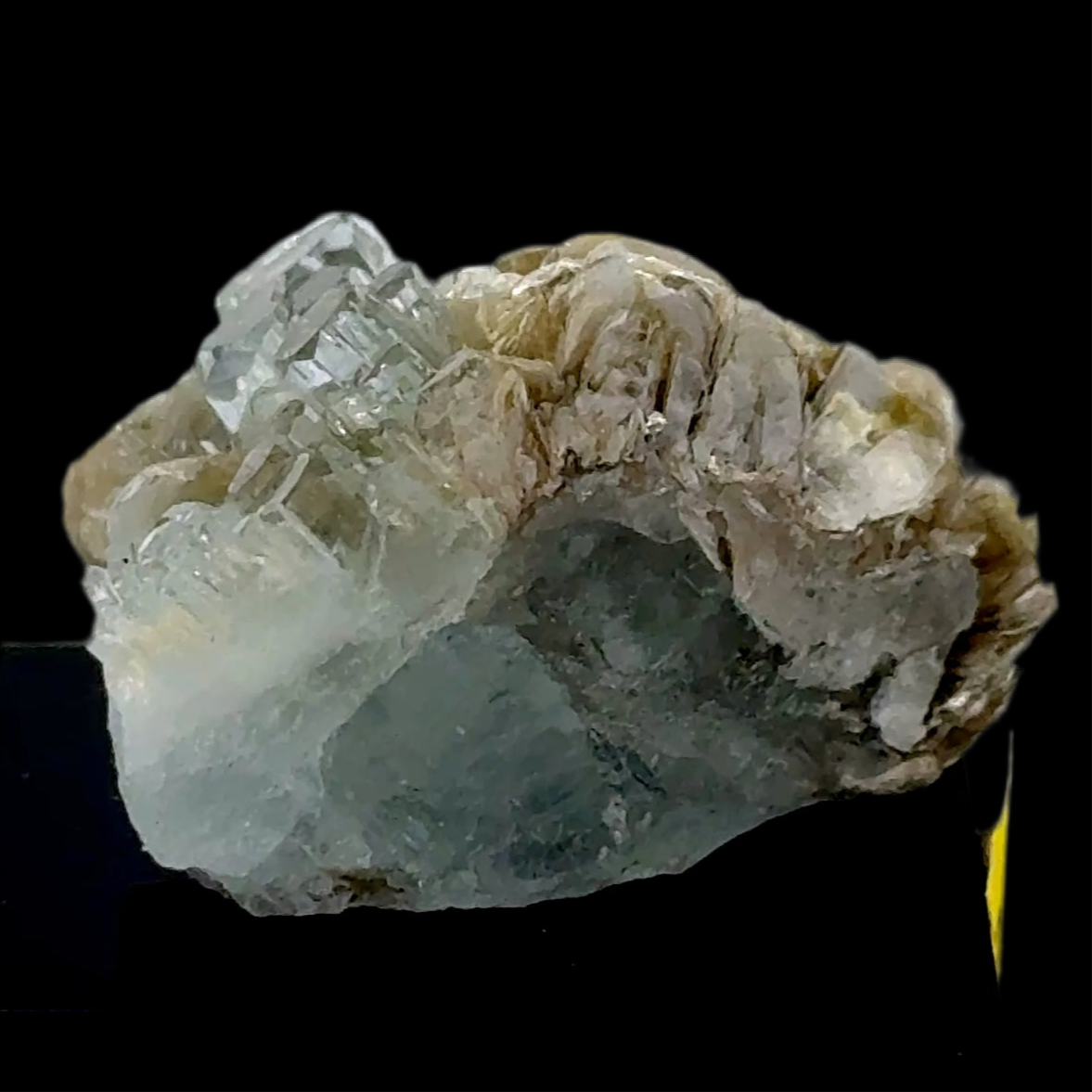 Pakistan Aquamarine Matrix Specimen - Shigar & Nagar Valley -Premium Natural Crystal - 5280 Crystals