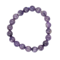 CHEVRON AMETHYST BRACELET 10mm