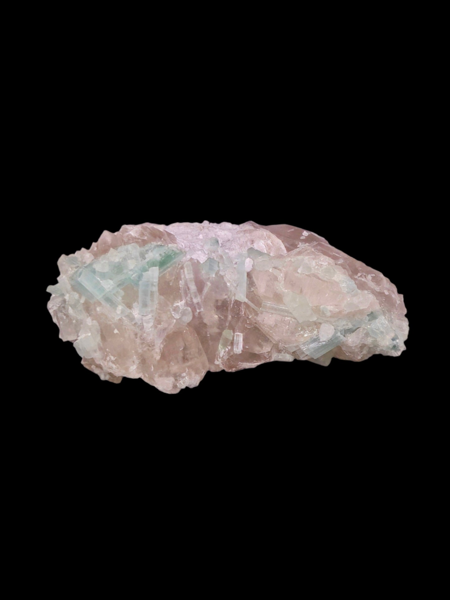 Smoky Quartz with Indicolite Tourmaline โ Grounding and Insight Crystal Pairing