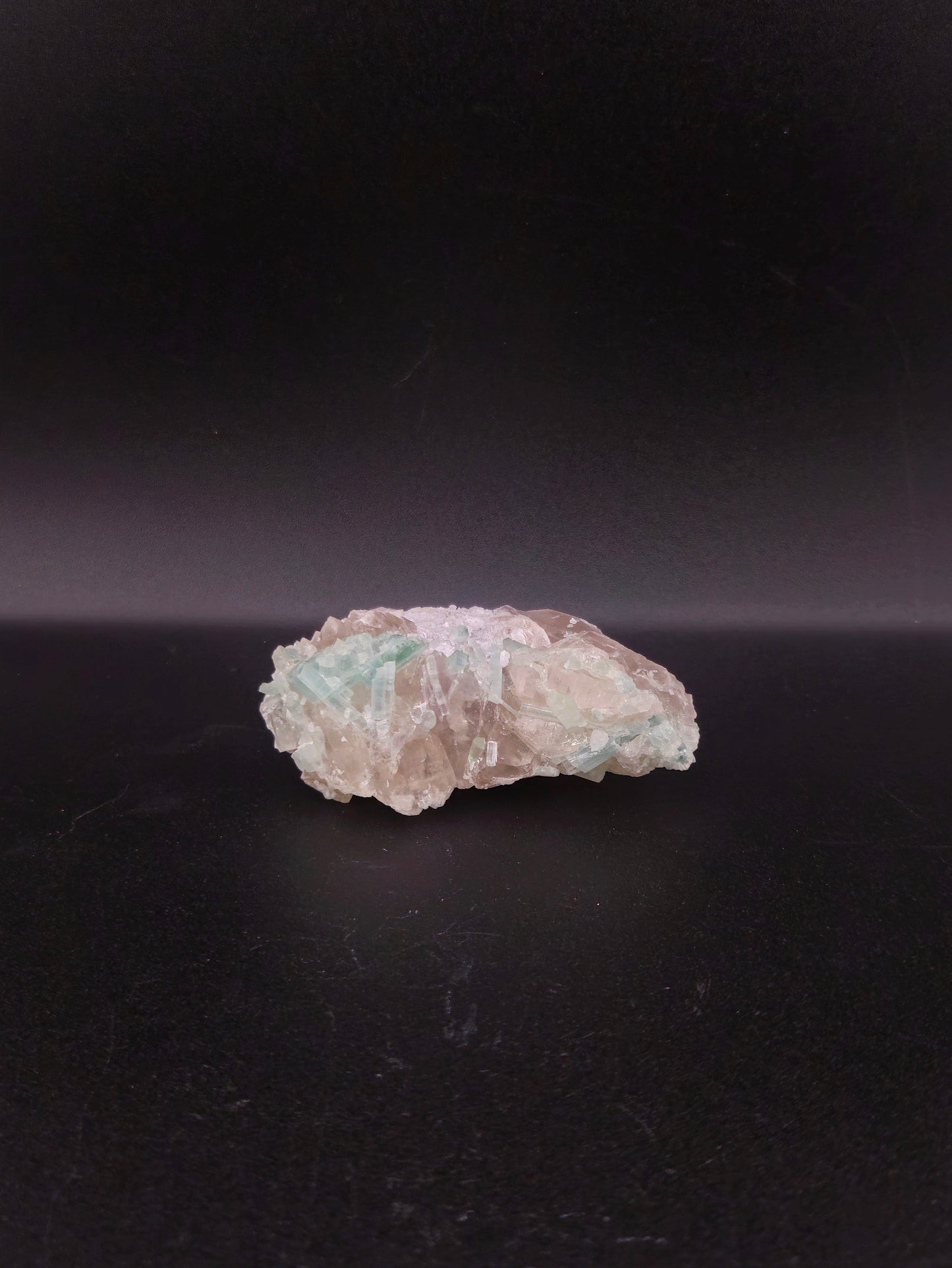 Smoky Quartz with Indicolite Tourmaline โ Grounding and Insight Crystal Pairing