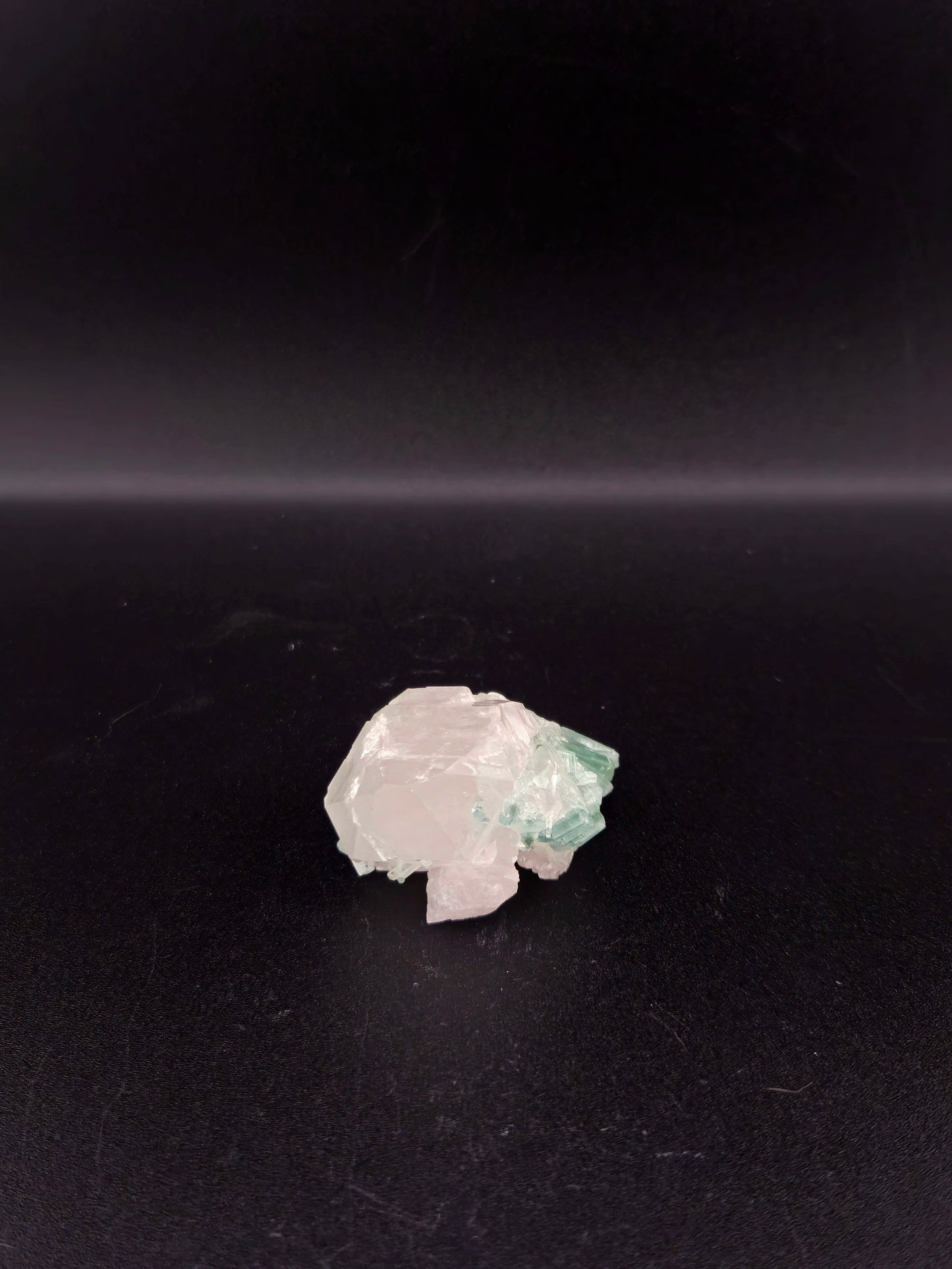 Quartz with Indicolite Tourmaline โ Blue Tourmaline in Quartz Energy Stone