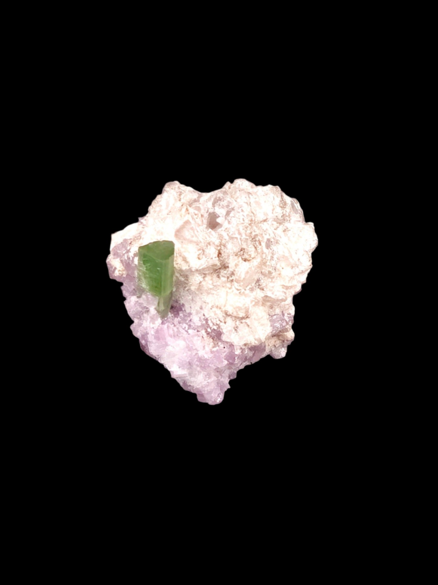 Quartz with Indicolite Tourmaline โ Powerful Crystal for Insight and Intuition