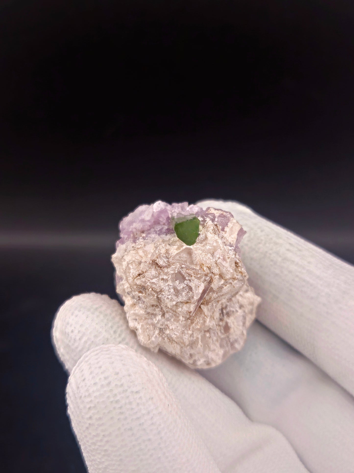 Quartz with Indicolite Tourmaline โ Powerful Crystal for Insight and Intuition