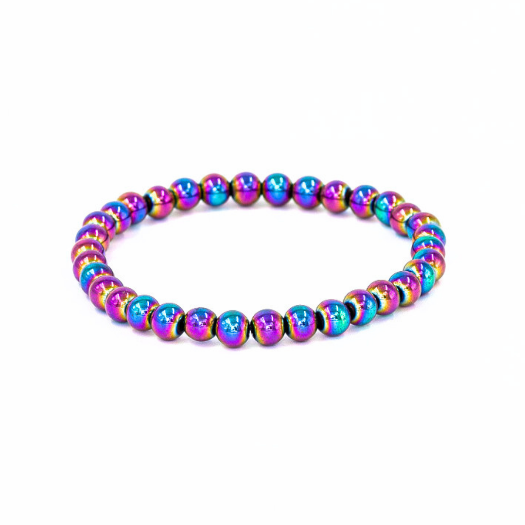 Rainbow Hematite 8mm