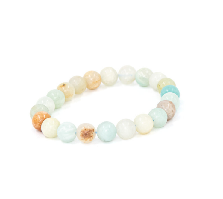 Mixed Amazonite 8mm Bracelet