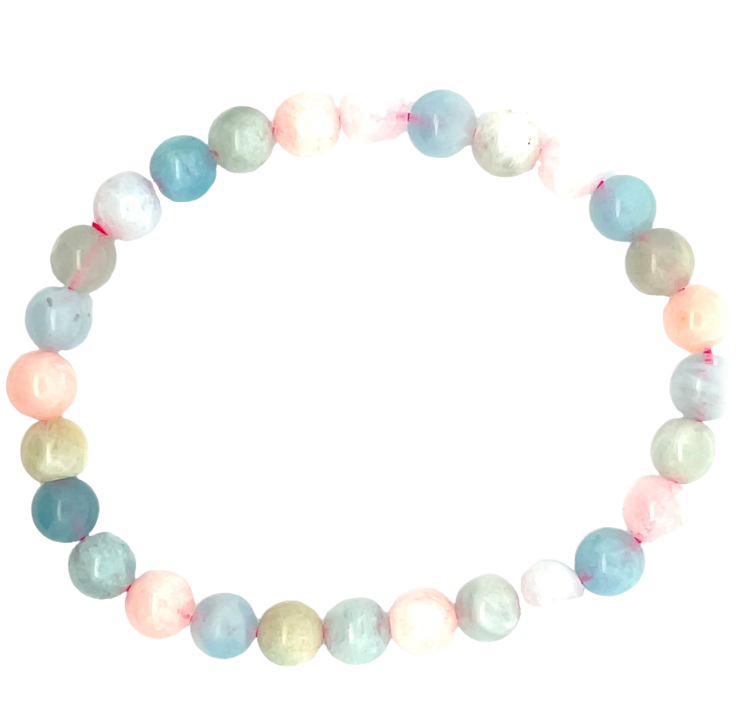 Morganite 8mm Bracelet
