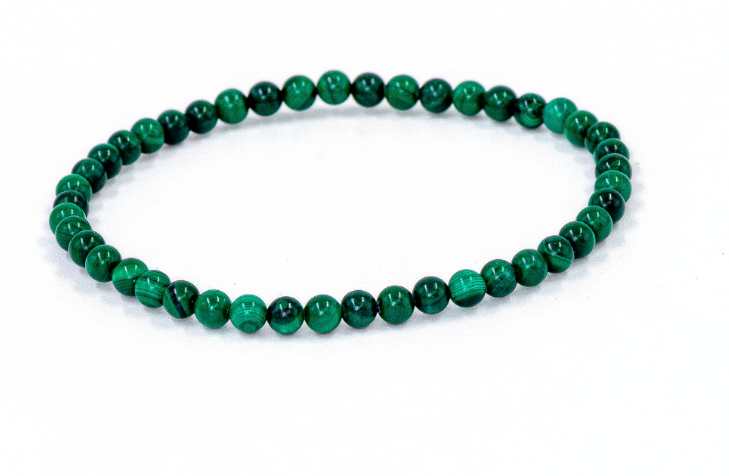 Real Malachite 4mm Bracelet
