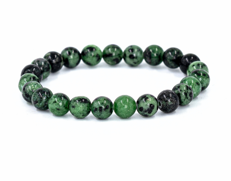 UV Ruby Zoisite 8mm Bracelet