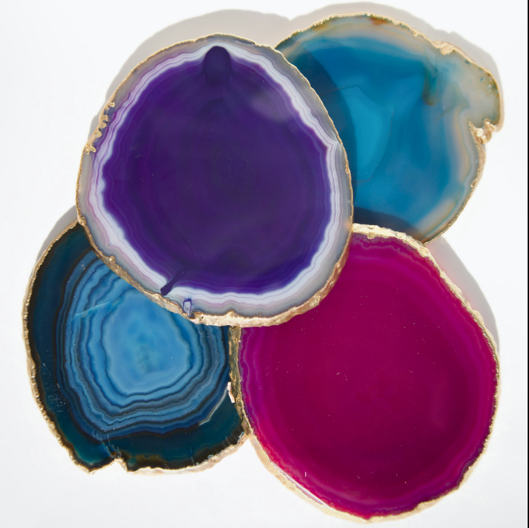 Agate Coasters